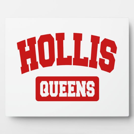 Hollis, Queens, NYC Fotoplatte (Vorderseite)
