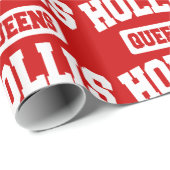 Hollis, Queens, NYC Geschenkpapier (Rolleneckpunkt)