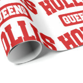 Hollis, Queens, NYC Geschenkpapier (Rolleneckpunkt)