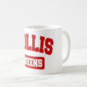 Hollis, Queens, NYC Kaffeetasse (VorderseiteRechts)