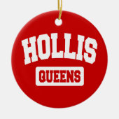 Hollis, Queens, NYC Keramikornament (Vorne)
