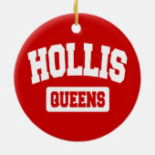 Hollis, Queens, NYC Keramikornament (Hinten)
