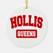 Hollis, Queens, NYC Keramikornament (Vorne)