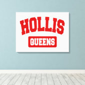 Hollis, Queens, NYC Leinwanddruck (Insitu (Holzboden))
