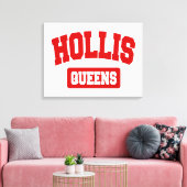 Hollis, Queens, NYC Leinwanddruck (Insitu (Wohnzimmer))