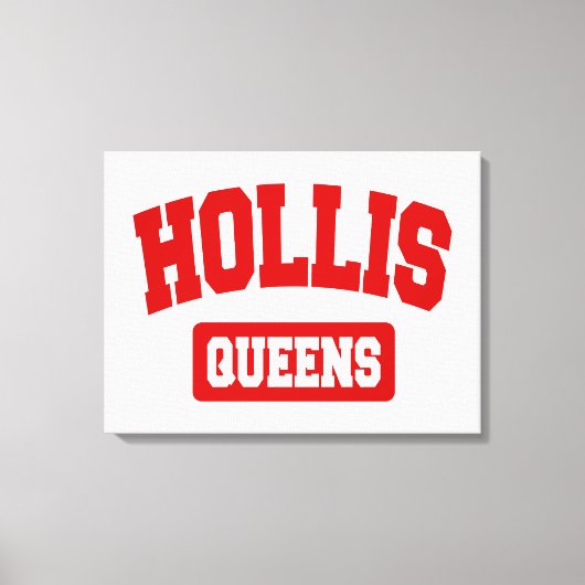Hollis, Queens, NYC Leinwanddruck (Vorderseite)