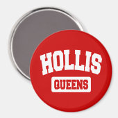 Hollis, Queens, NYC Magnet (Vorderseite/Rückseite)