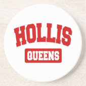 Hollis, Queens, NYC Sandstein Untersetzer (Vorne)