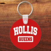 Hollis, Queens, NYC Schlüsselanhänger (Vorderseite)