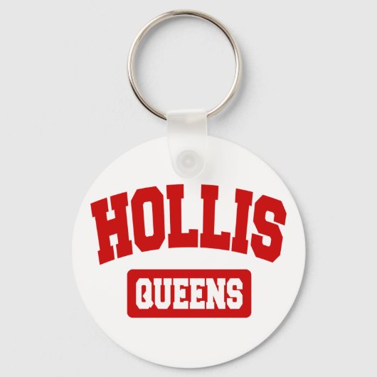 Hollis, Queens, NYC Schlüsselanhänger (Vorderseite)
