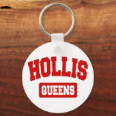 Hollis, Queens, NYC Schlüsselanhänger (Vorderseite)