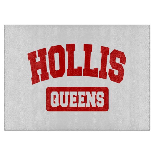 Hollis, Queens, NYC Schneidebrett (Vorderseite)