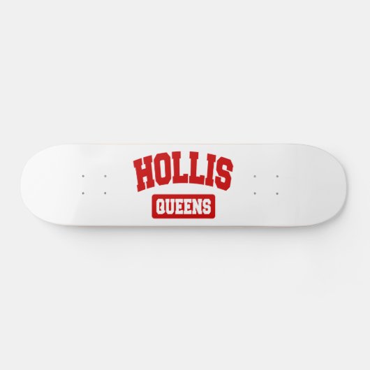 Hollis, Queens, NYC Skateboard (Horizontal)