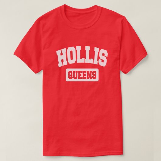 Hollis, Queens, NYC T-Shirt (Design vorne)