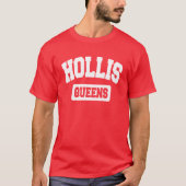 Hollis, Queens, NYC T-Shirt (Vorderseite)