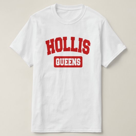 Hollis, Queens, NYC T-Shirt (Design vorne)