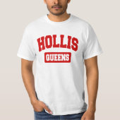 Hollis, Queens, NYC T-Shirt (Vorderseite)