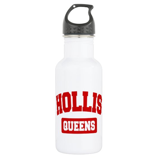 Hollis, Queens, NYC Trinkflasche (Vorderseite)