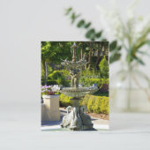 Hollis Statue Postkarte (Stehend Vorderseite)