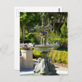 Hollis Statue Postkarte (Vorne/Hinten)