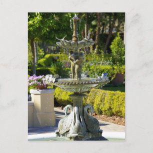 Hollis Statue Postkarte