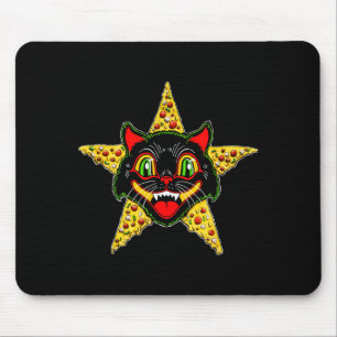 Höllische Katze Zza Vintage Neu  Mousepad
