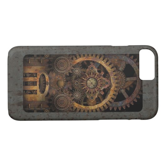 Höllische Steampunk Maschine #2B Case-Mate iPhone Hülle (Rückseite (Horizontal))