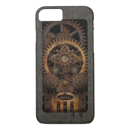 Höllische Steampunk Maschine #2B Case-Mate iPhone Hülle (Rückseite)