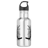 Höllischer Hockey-Tormann Trinkflasche (Vorderseite)