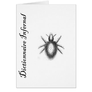 Höllischer Wörterbuch-Dämon? Ticken? Floh?