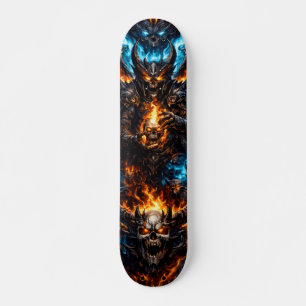 Höllisches Totenkopf-Senseboard-Deck Skateboard
