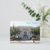 Hollister, CA City Hall Postkarte (Stehend Vorderseite)