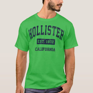 Hollister California CA Vintager Staat Athletic st T-Shirt