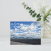 Hollister, California Postkarte (Stehend Vorderseite)