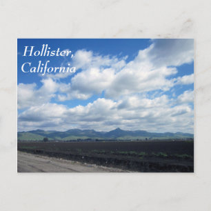 Hollister, California Postkarte