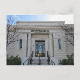Hollister City Hall Postkarte