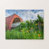 Holliwell Bridge - Landkreis Madison, Iowa Puzzle (Horizontal)