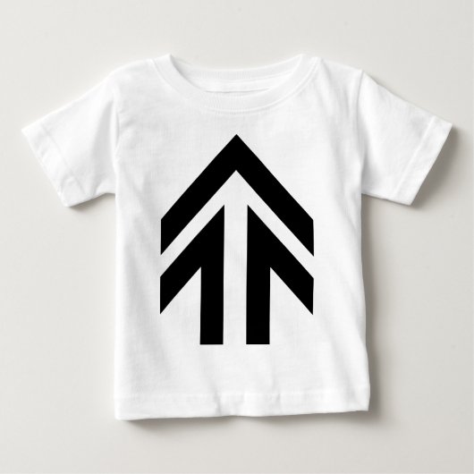 Hollow Arrow Baby T-shirt (Vorderseite)