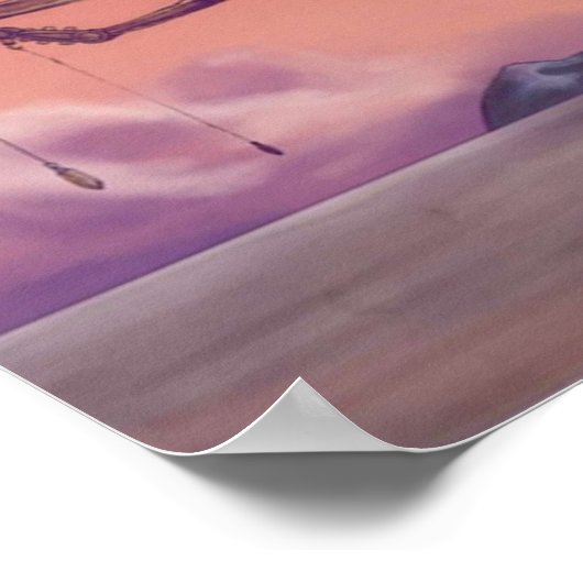 Hollow Bastion Poster (Ecke)