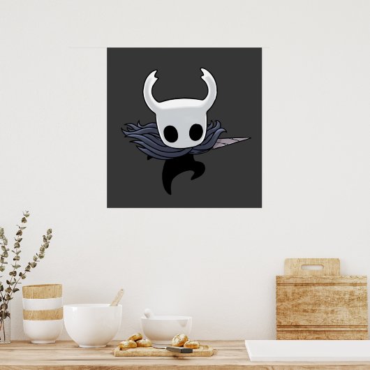 Hollow Knight Attack Poster (Küche)