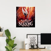 Hollow Knight Silksong Poster (Heimbüro)