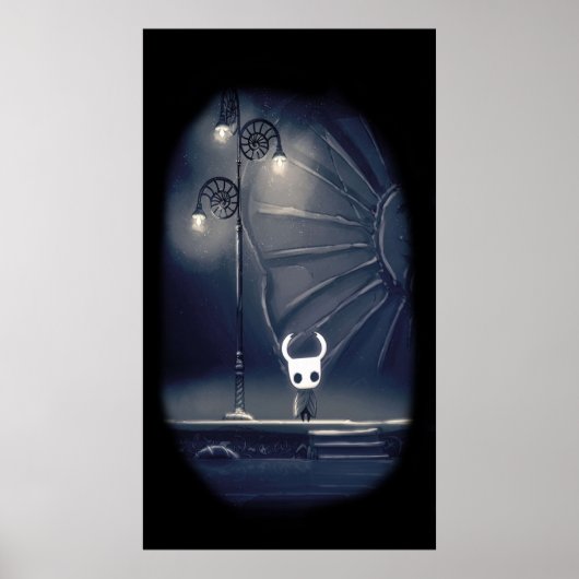 Hollow Knight Street Lamp Poster (Vorne)