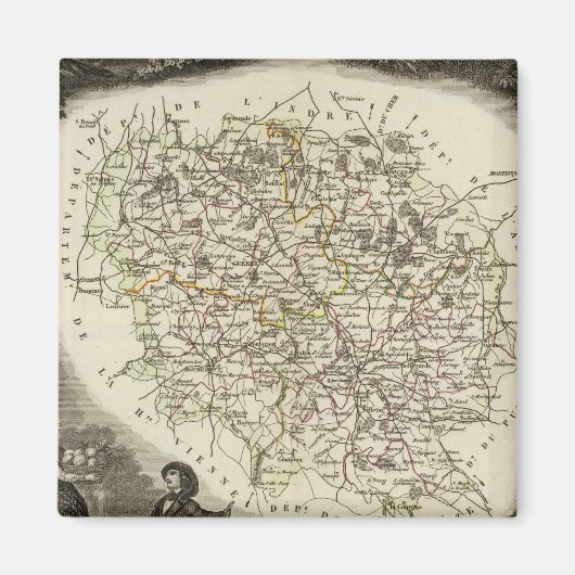 Hollow Maps Magnet (Vorne)