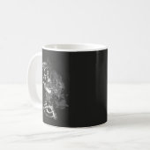 Hollow Specter - Gothic Streetwear Design Kaffeetasse (Vorderseite Links)
