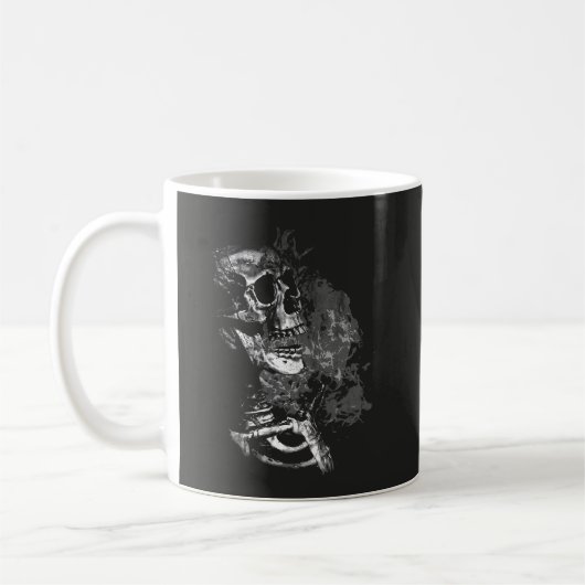 Hollow Specter - Gothic Streetwear Design Kaffeetasse (Links)