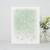 Hollow Tree Christmas Letterhead (Stehend Vorderseite)