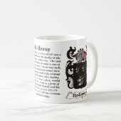 Holloway Familien-Wappen Tasse (VorderseiteRechts)