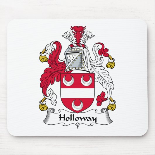 Holloway Familienwappen Mousepad (Vorne)