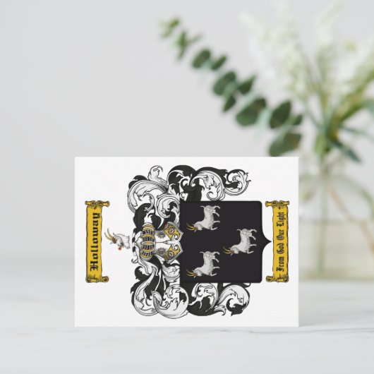 Holloway Postkarte (Stehend Vorderseite)