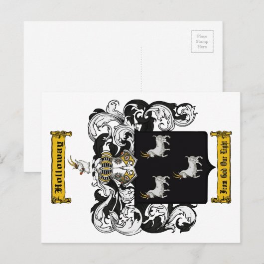 Holloway Postkarte (Vorne/Hinten)